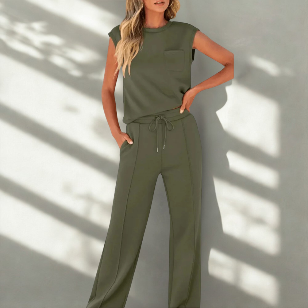 Monika | Lehká dvoudílná souprava pro moderní eleganci