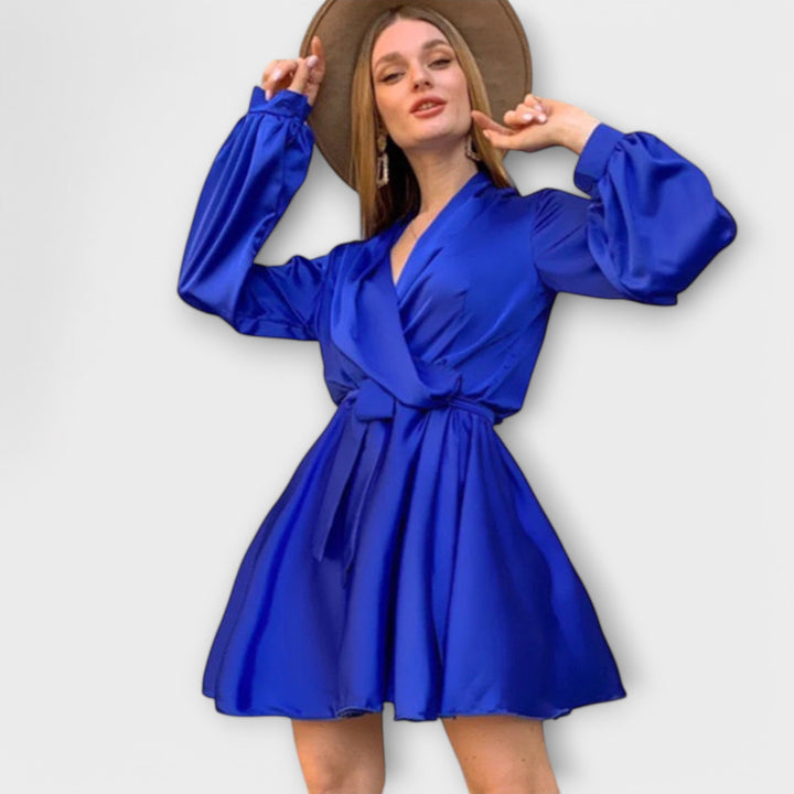 Sascha - Elegantní Saténové Šaty