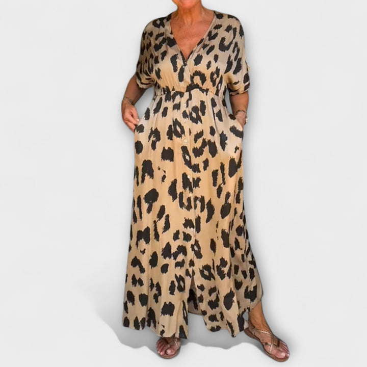 Sarahi - Lehká casual letní šaty na slunečné dny