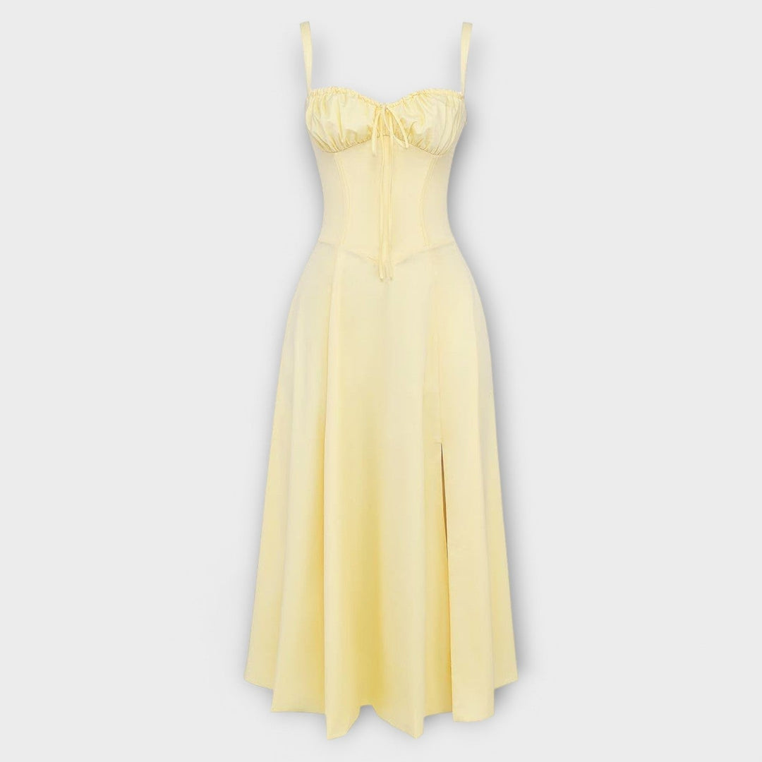 Kiana - Korzetová Středně Dlouhá Šaty