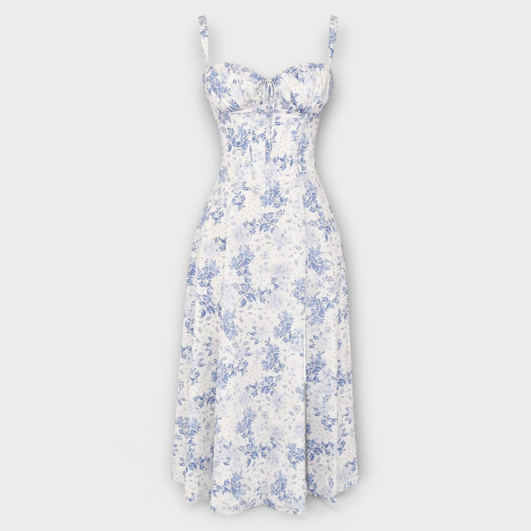 Kiana - Korzetová Středně Dlouhá Šaty