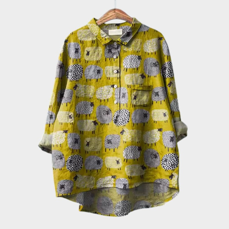 Gunna | Prémiová blůza s krajkovým zdobením