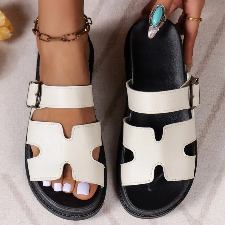 Orsella – Ortopedické nazouvací sandály s hrubou podrážkou