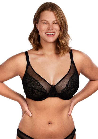 Medinna™ | Minimalizační podprsenka s květinovou krajkou