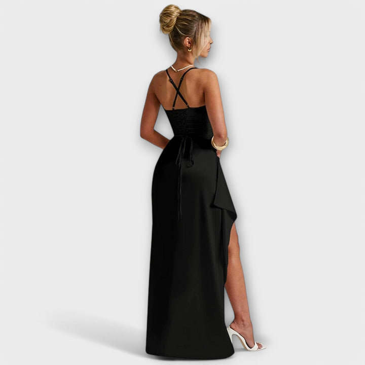 Darby - Elegantní Saténová Šaty