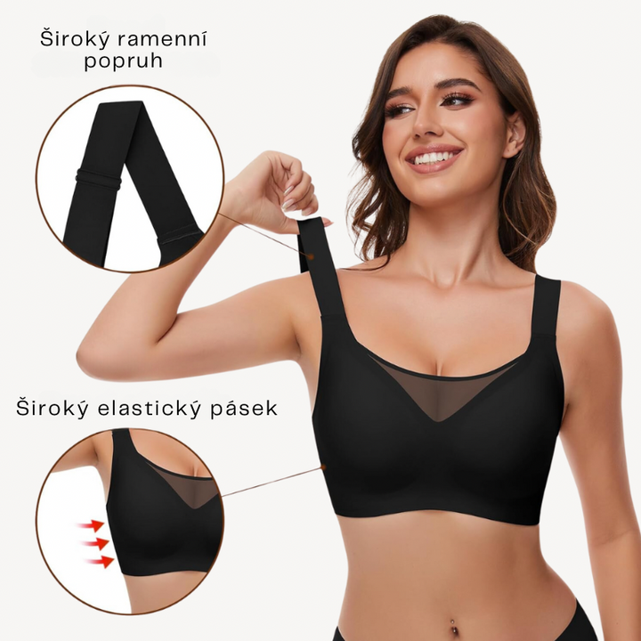 Anneliese - Bezešvá bezdrátová podprsenka