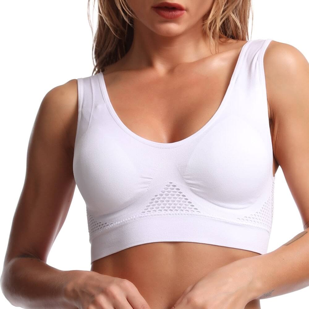 Lea™ | Ultra-prodyšná Přírodní Podprsenka s Vytahováním