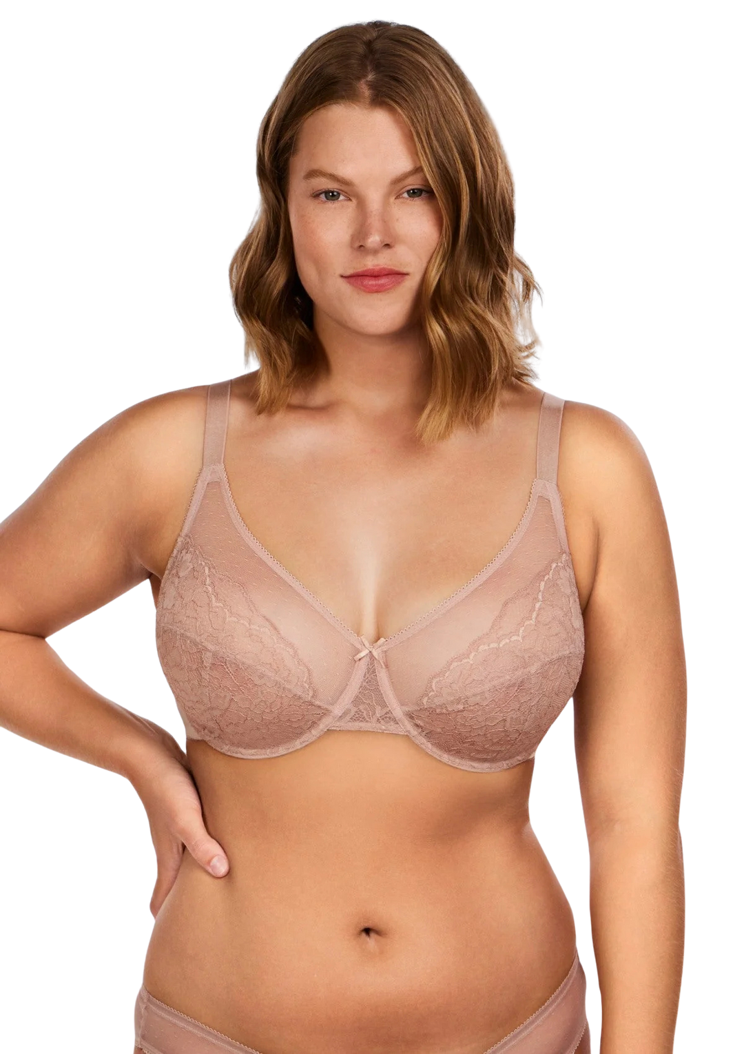 Medinna™ | Minimalizační podprsenka s květinovou krajkou