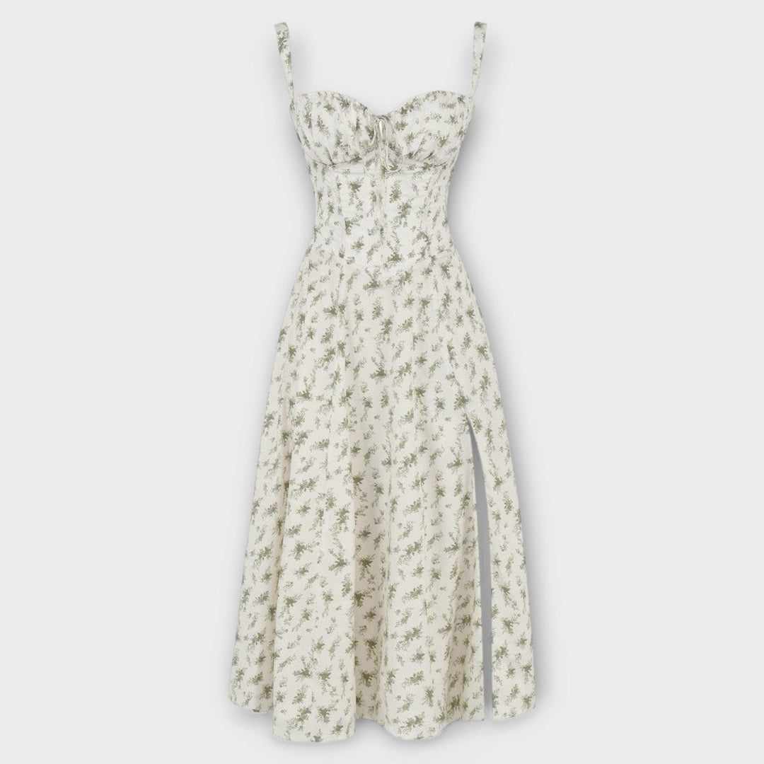 Kiana - Korzetová Středně Dlouhá Šaty