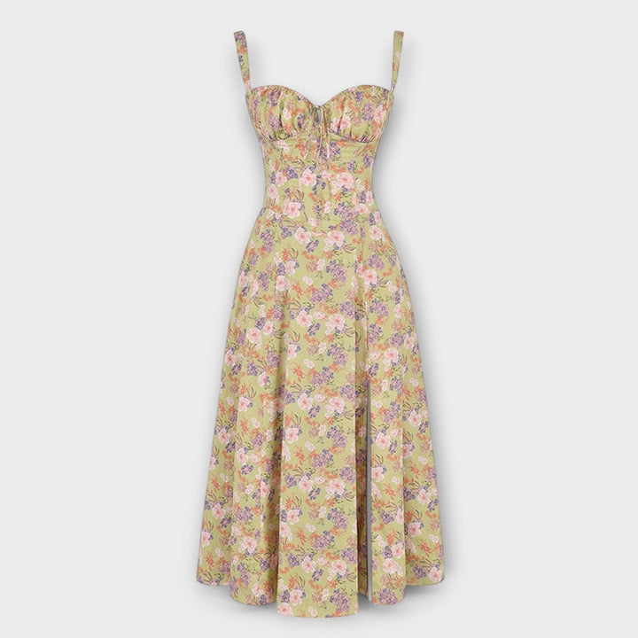 Kiana - Korzetová Středně Dlouhá Šaty