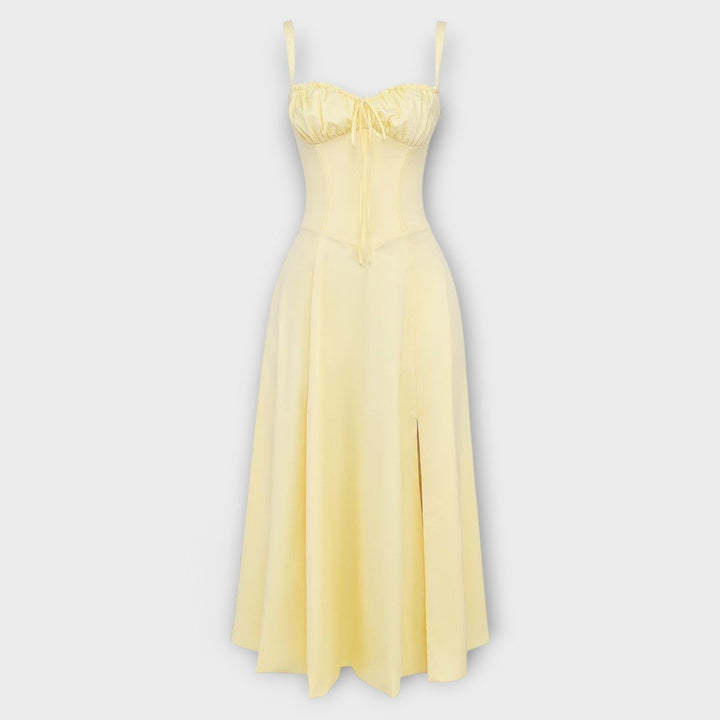 Kiana - Korzetová Středně Dlouhá Šaty