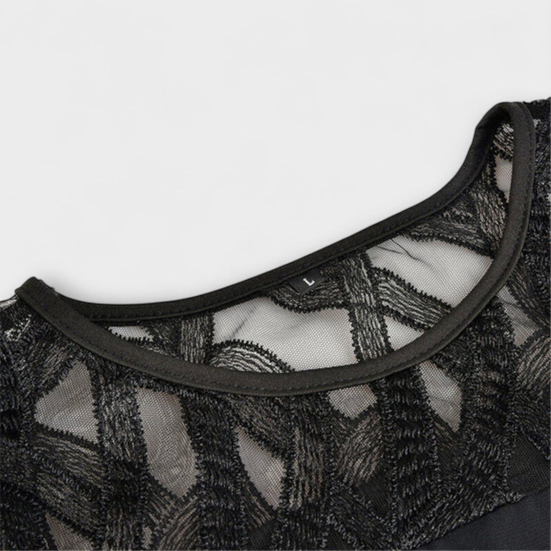 Jamie - Stylová Midi Šaty ve Velikosti Plus