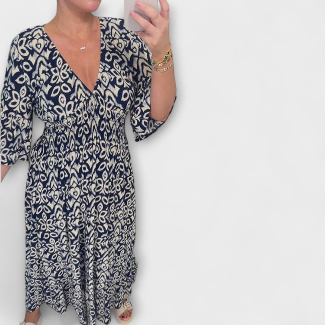 Jazlynn - Bohemian Kvetinové Šaty